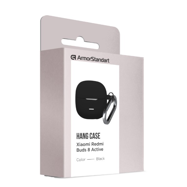 Фото - Чехол для наушников Armorstandart Hang Case for Xiaomi Redmi Buds 8 Active Black (ARM91271)